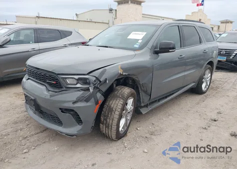 2024 Dodge Durango Gt Plus Rwd из США, поврежденный, VIN 1C4RDHDG6RC137134